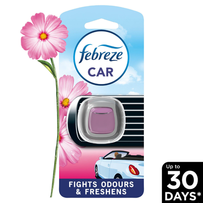 Febreze Car Clip Air Freshener Blossom & Breeze 2ml