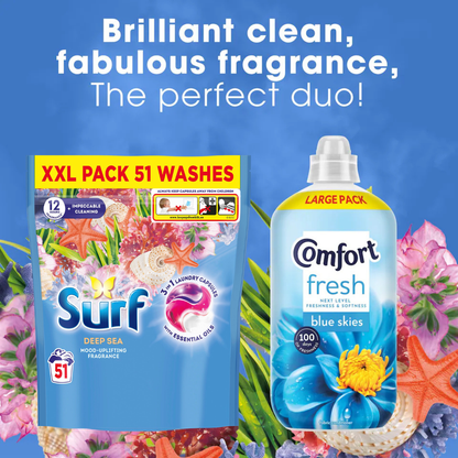 Surf 3in1 Capsules Deep Sea 51w