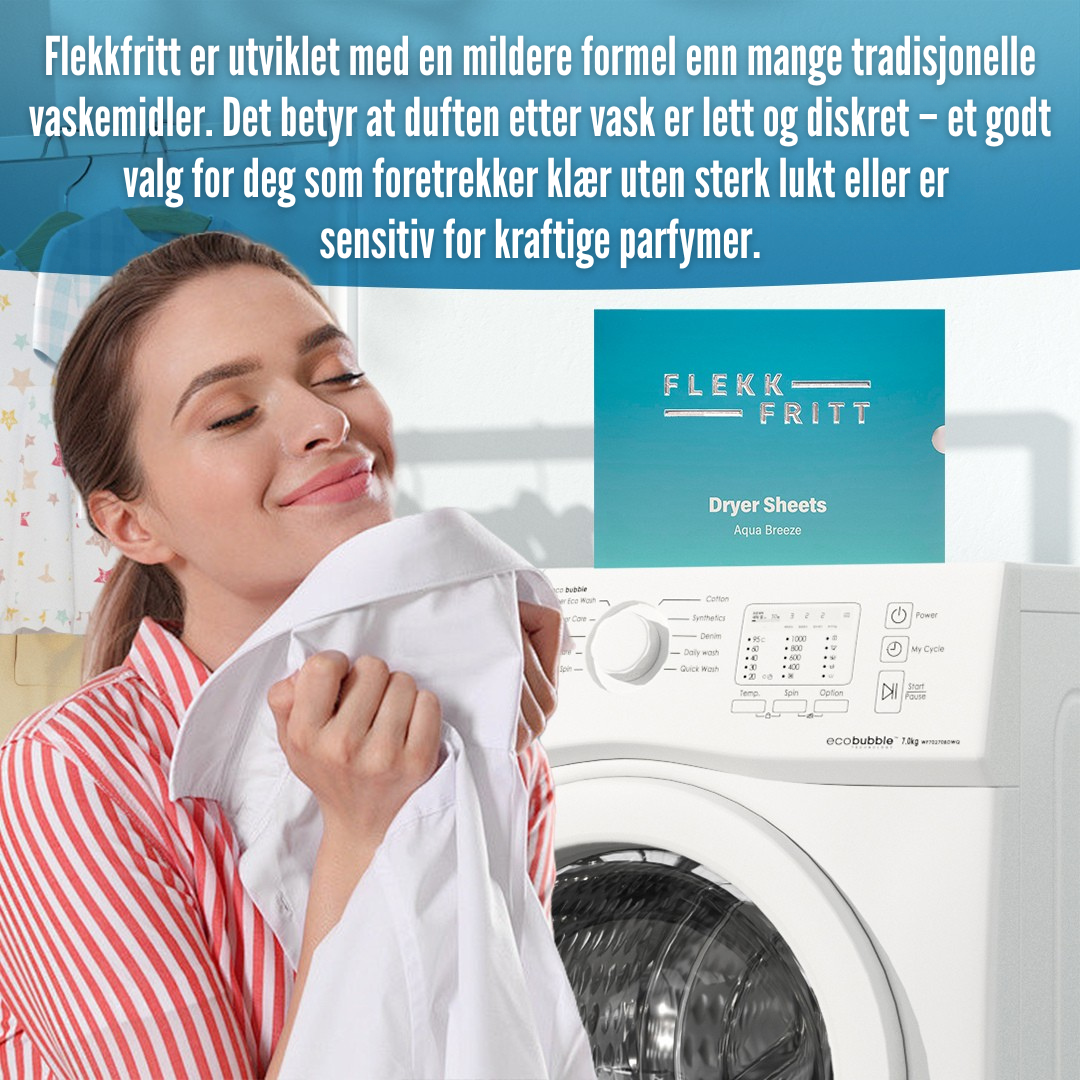 Pakke med 40 tørkeark klare til bruk
