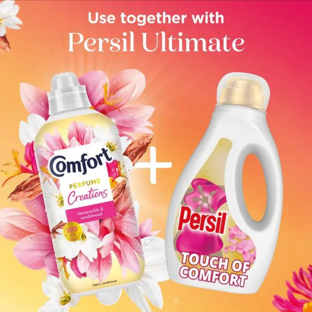 Comfort Honeysuckle & Sandalwood Fabric Conditioner 30w 900ml