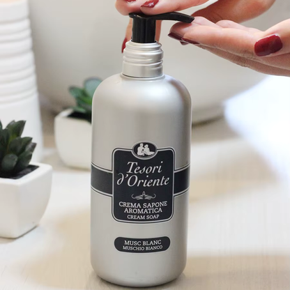 Tesori d'Oriente Muschio Bianco Kremhåndsåpe 300ml