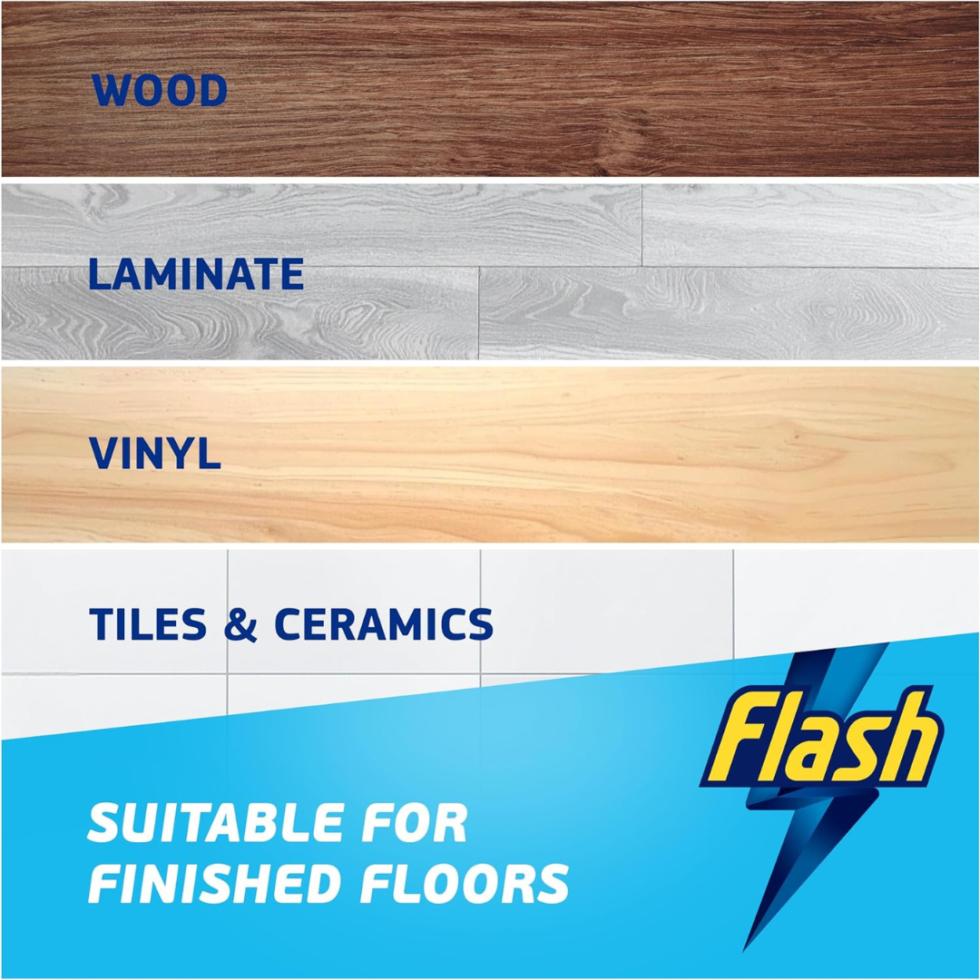 Flash Direct To Floor Fresh Lemon Zest 800ml