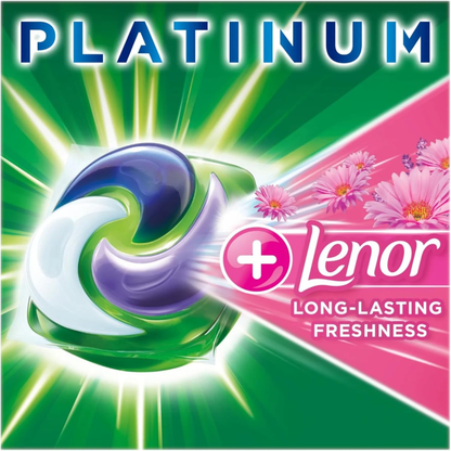 Ariel Platinum PODS + Touch Of Lenor Floral Fresh 44w