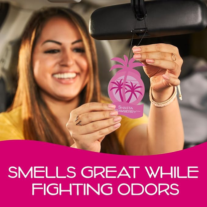 California Scent Palms Car Freshener Shasta Strawberry