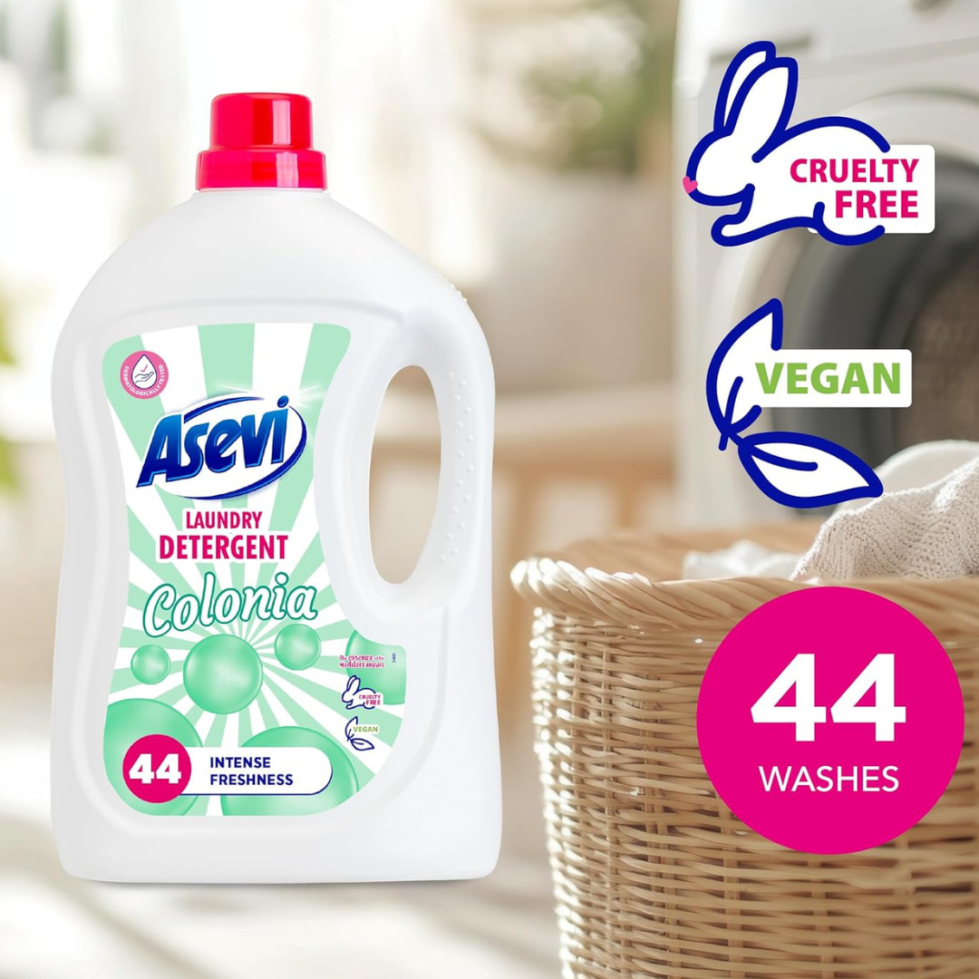 Asevi Laundry Detergent Colonia 44w 2376ml