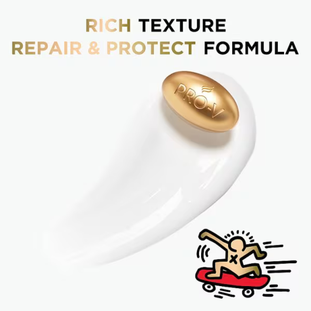 Pantene Pro-V x Keith Haring Keratin Protect Mask Repair & Protect 300ml