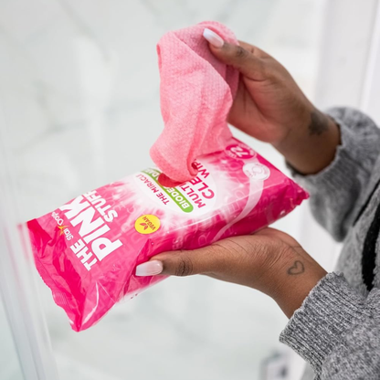 The Pink Stuff Biodegradable Multi-Purpose Cleaning Wipes 72pk