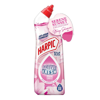 Harpic Active Fresh Serene Sunset Toilet Gel Limited Edition 750ml