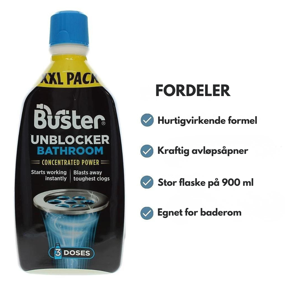 Buster Bathroom Unblocker 900ml