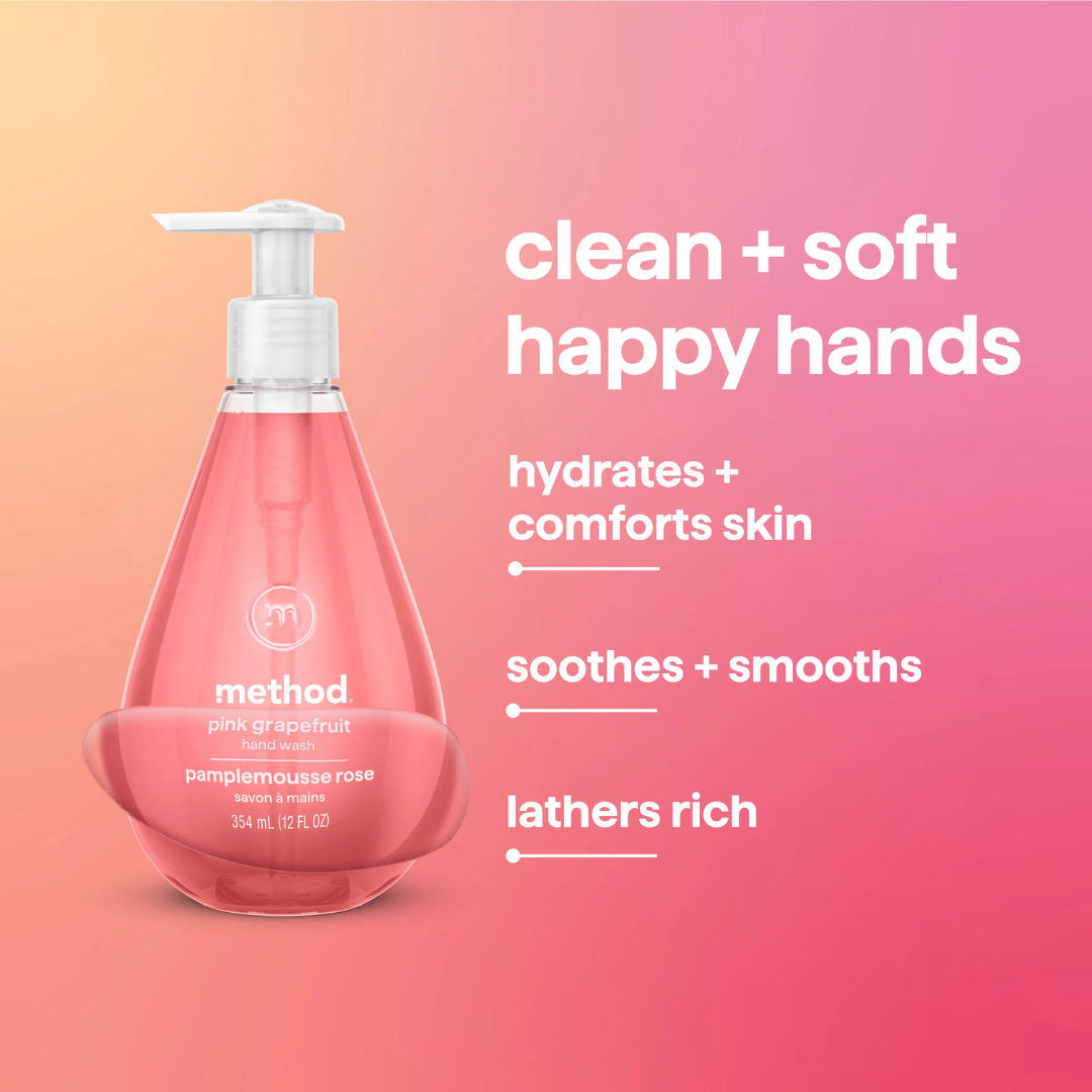 Method Hand Wash Gel Pink Grapefruit 354ml