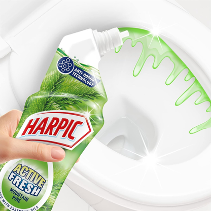 Harpic Active Fresh Mountain Pine Toilet Gel 750ml