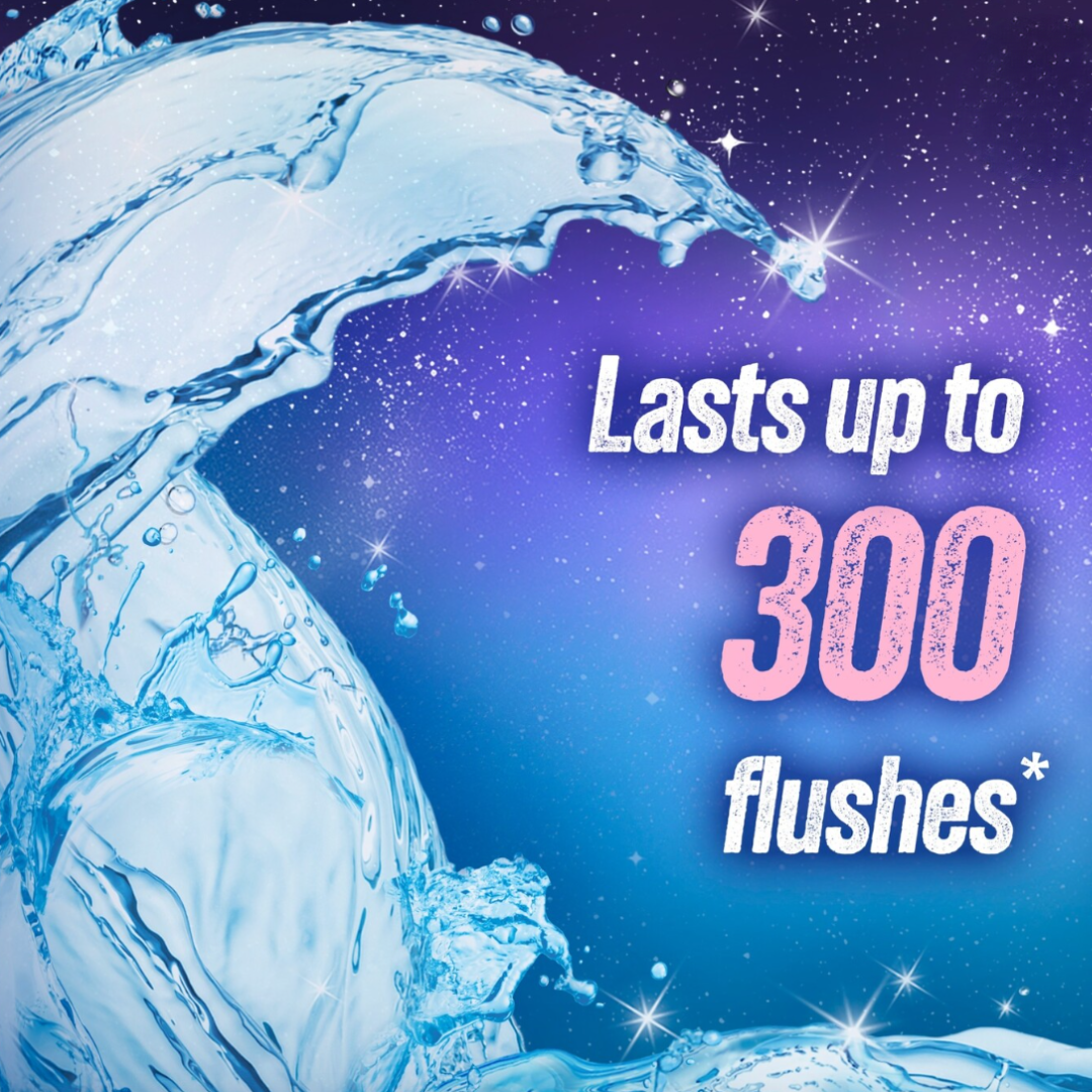 Domestos Power 5 Toilet Rim Block Aurora Blooms Limited Edition 50g