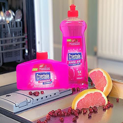Crystale Dishwasher Cleaner Pink Grapefruit & Pomegranate 250ml