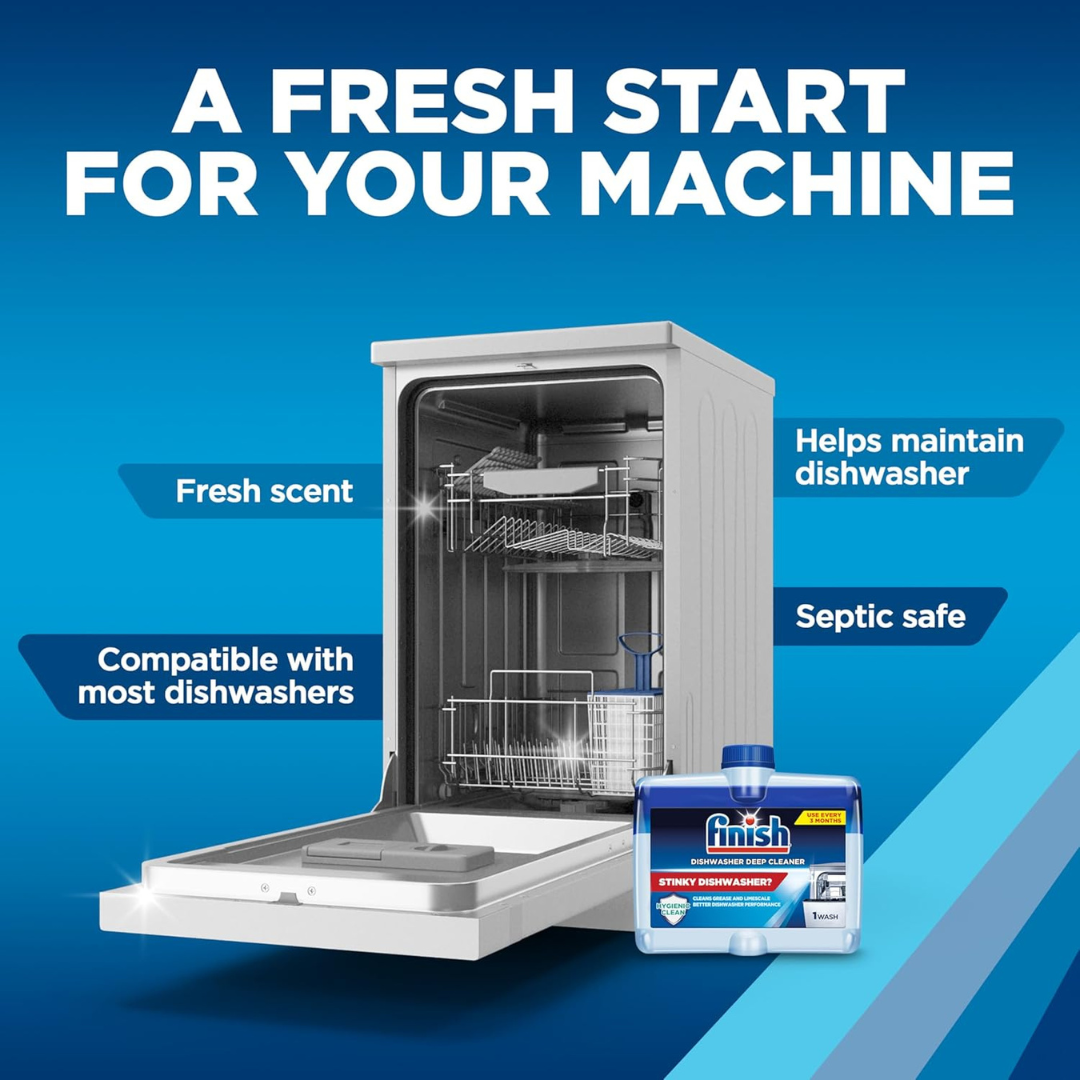 Finish Dishwasher Deep Cleaner 250ml