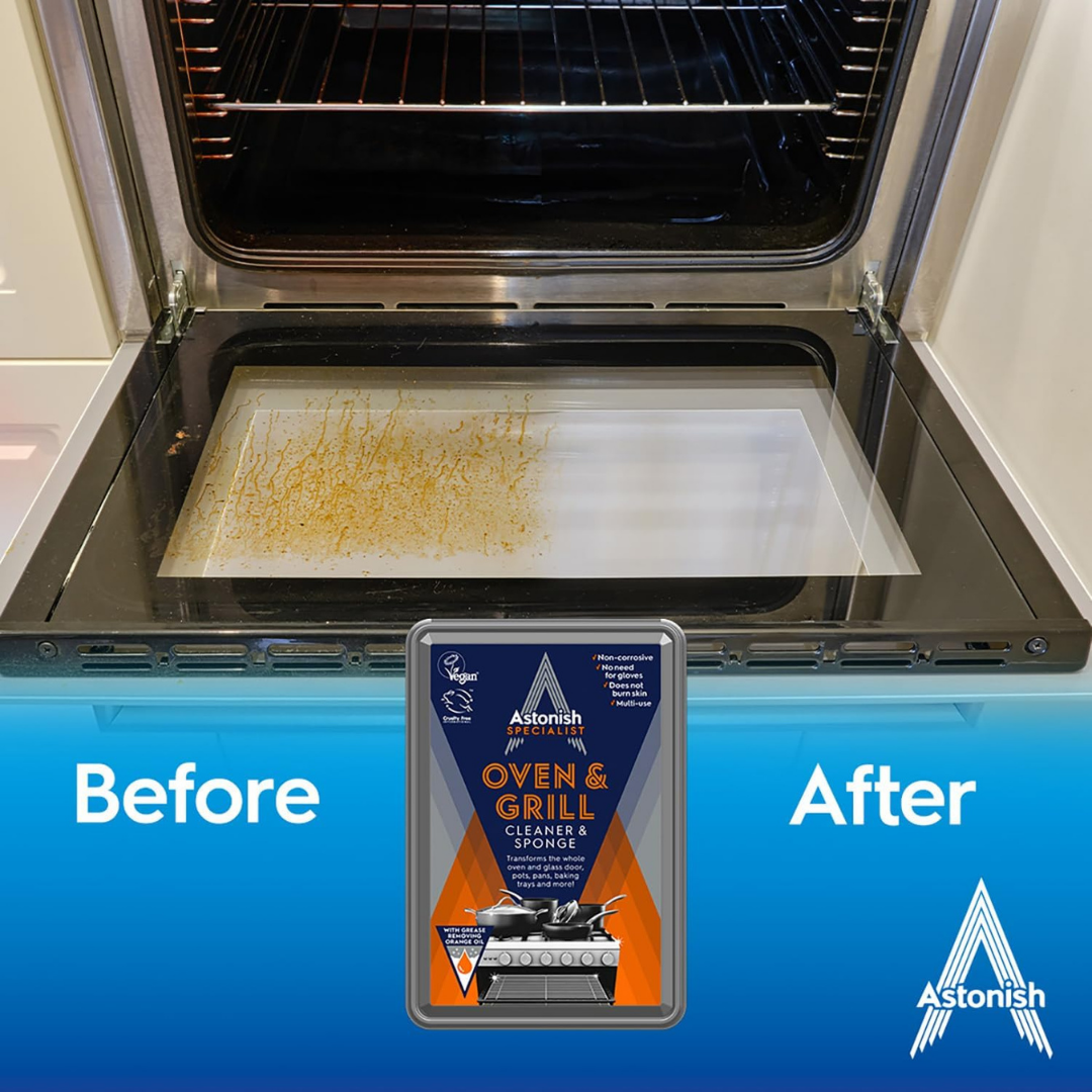 Astonish Oven & Grill Cleaner Paste w/Sponge 250g