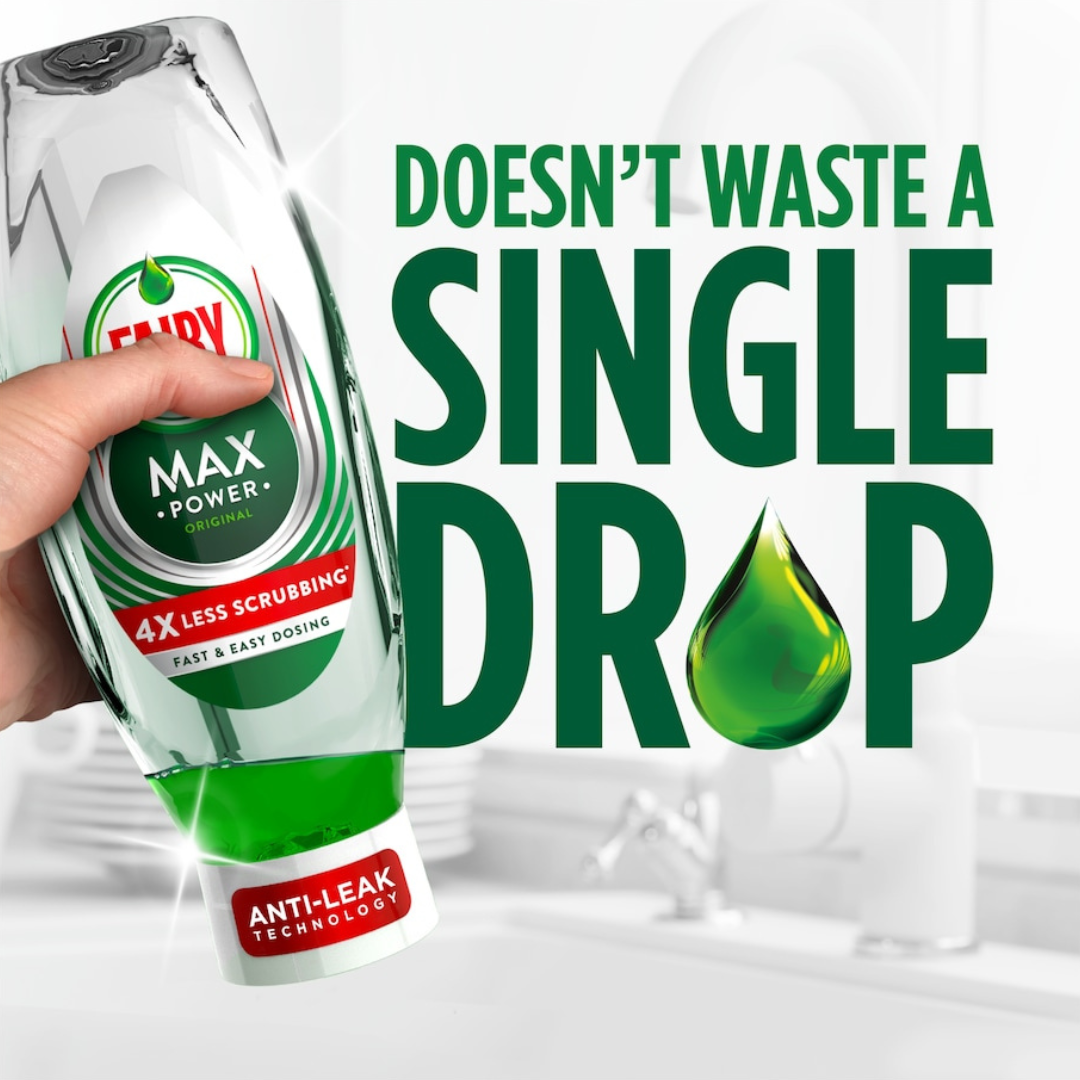 Fairy Max Power Original Dishwashing Liquid 730ml