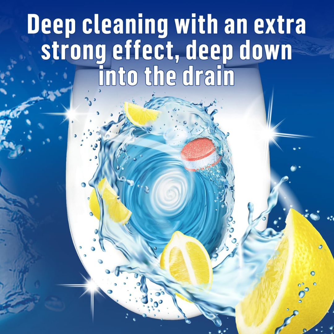 Bloo 3in1 Power Fizz Tabs Lemon 8pk