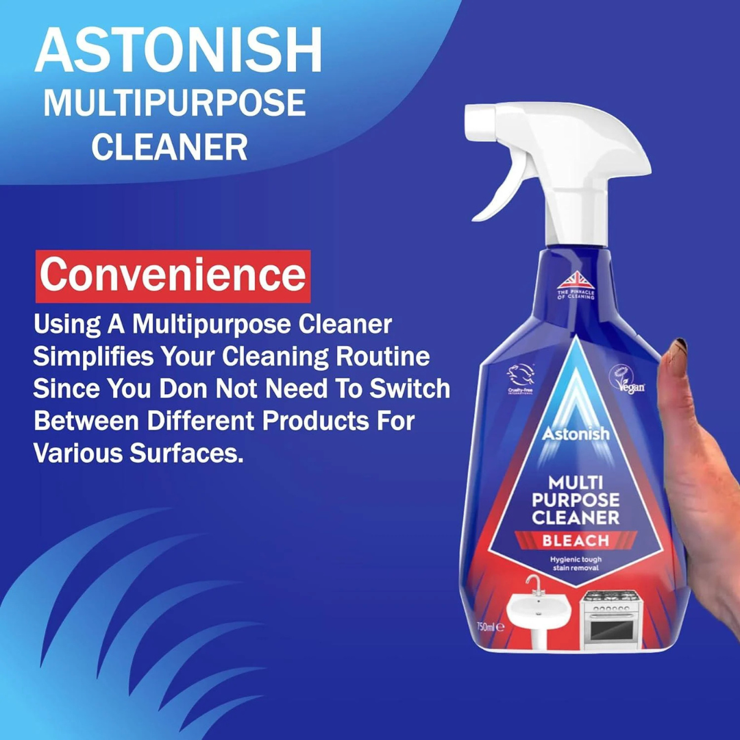 Astonish Multi Purpose Cleaner w/Bleach 750ml
