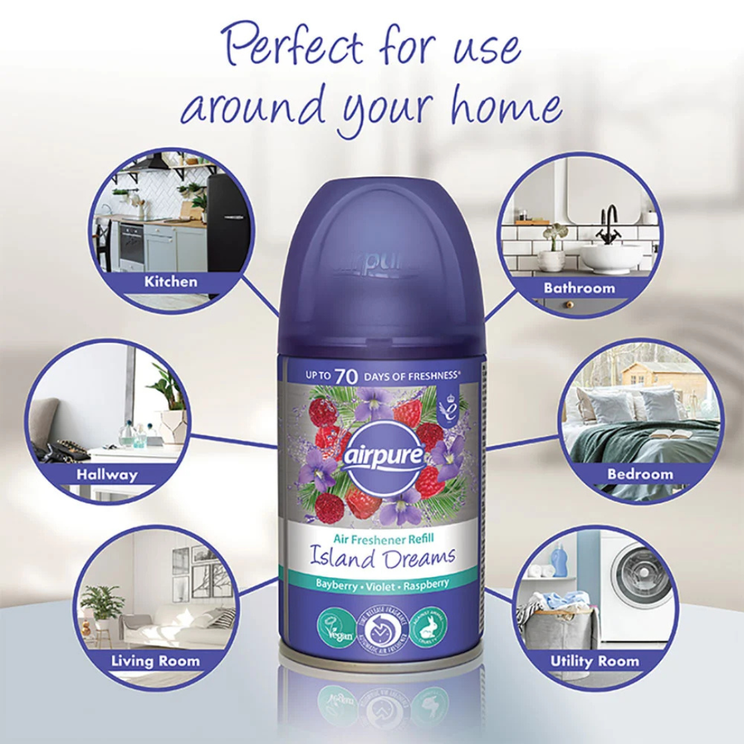 Airpure Air-O-Matic Refill Island Dreams 250ml