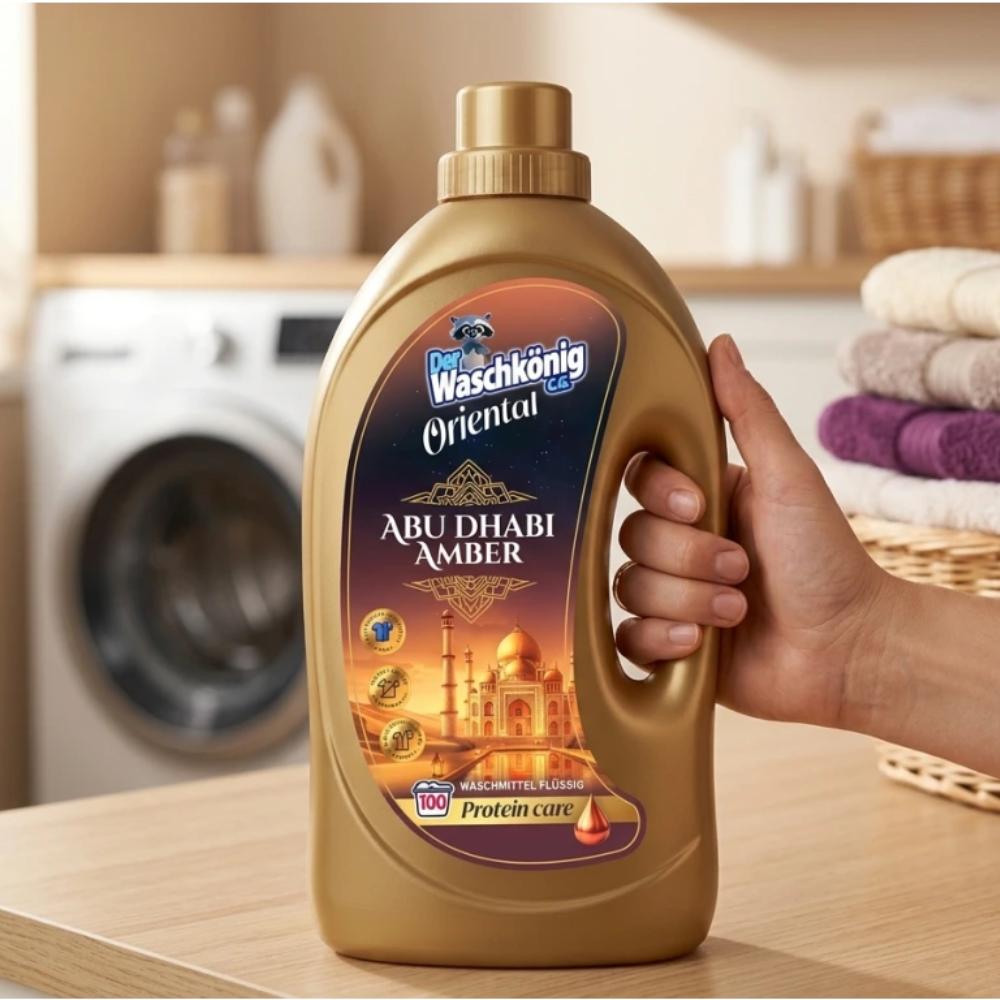 Der Waschkönig Oriental Abu Dhabi Amber Flytende Vaskemiddel 3L