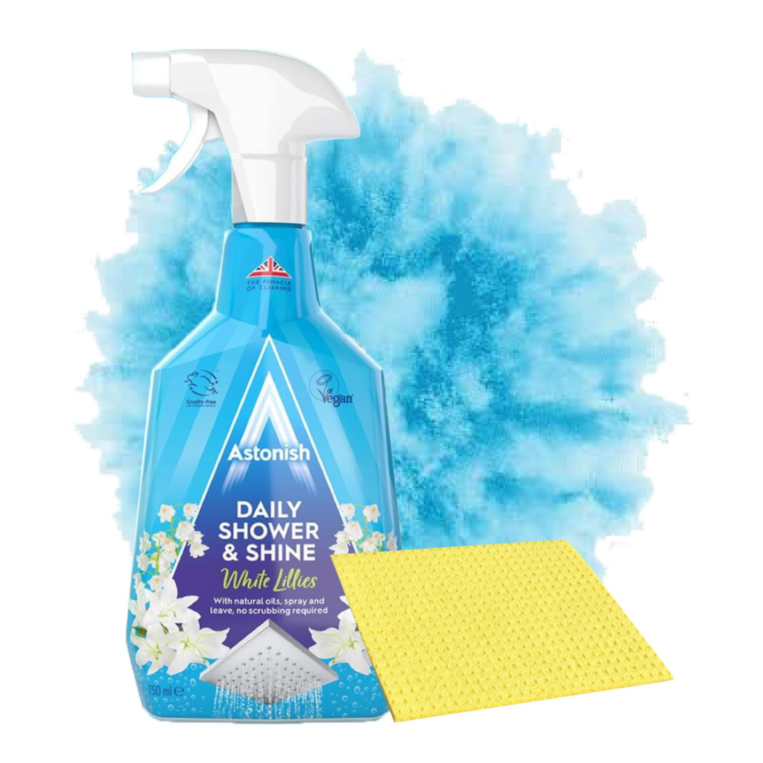 Astonish Daily Shower & Shine Cleaner White Lillies 750ml