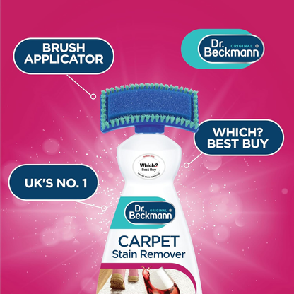 Dr. Beckmann Carpet Stain Remover w/Brush 650ml