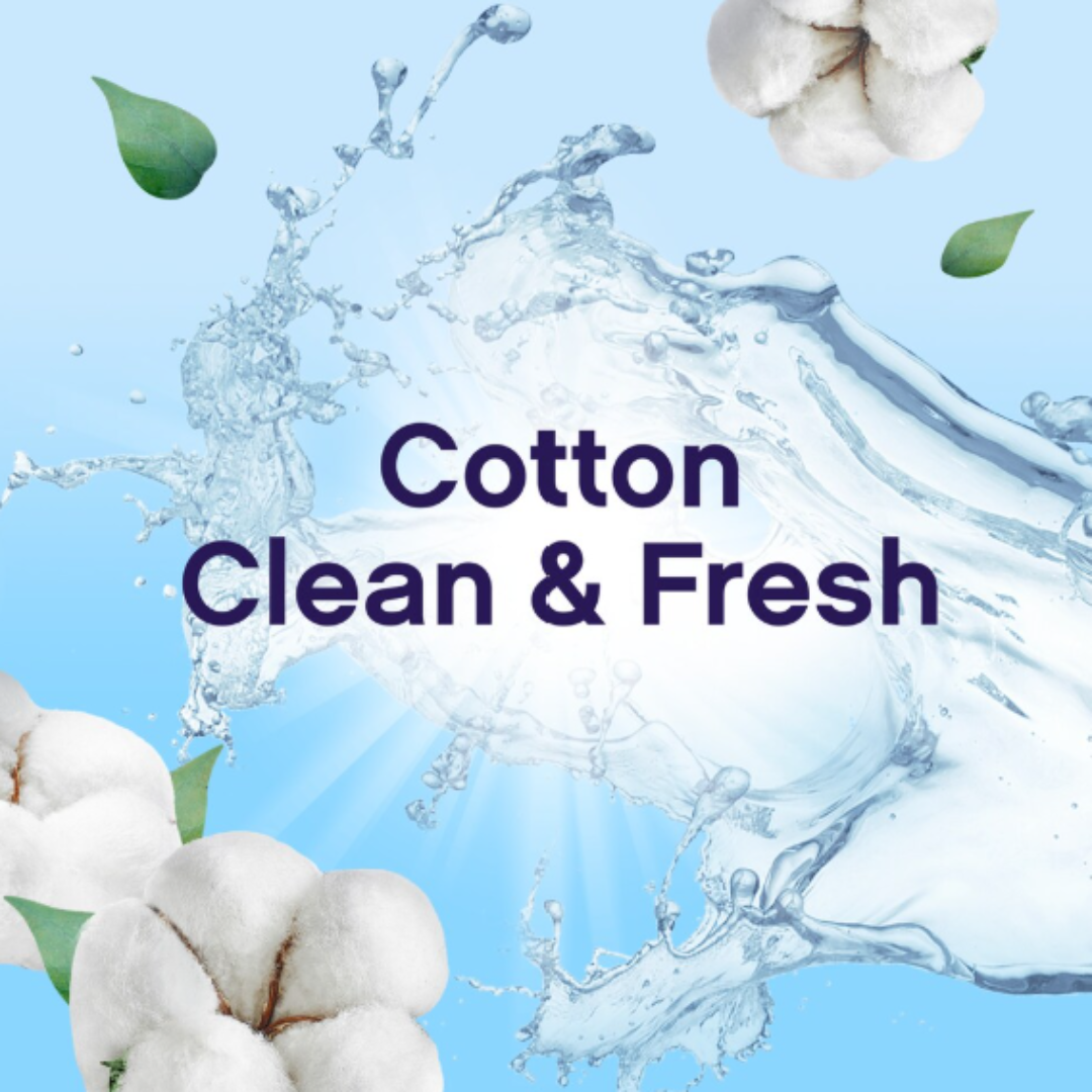 Lenor Fabric Softener Cotton Clean & Fresh 43w 1.419L