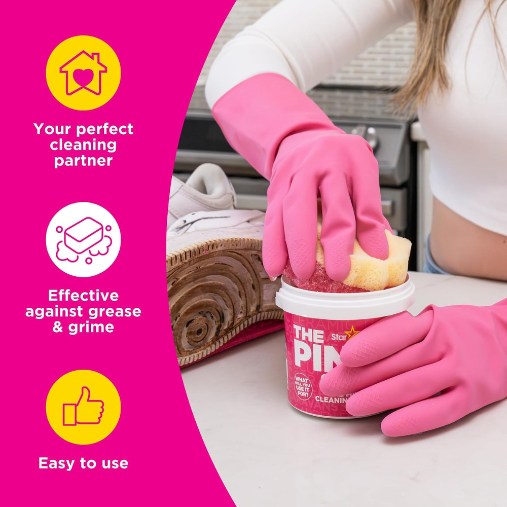 The Pink Stuff Miracle Cleaning Paste Kit 850g + Squeezy Dual