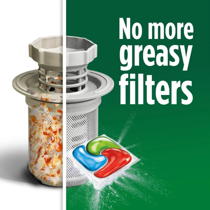 Fairy Platinum Plus All in One Dishwasher Capsules Herbal Breeze 17pk