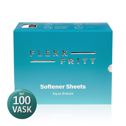 Flekkfritt Tøymyknerark Aqua Breeze 50 stk <100 vask