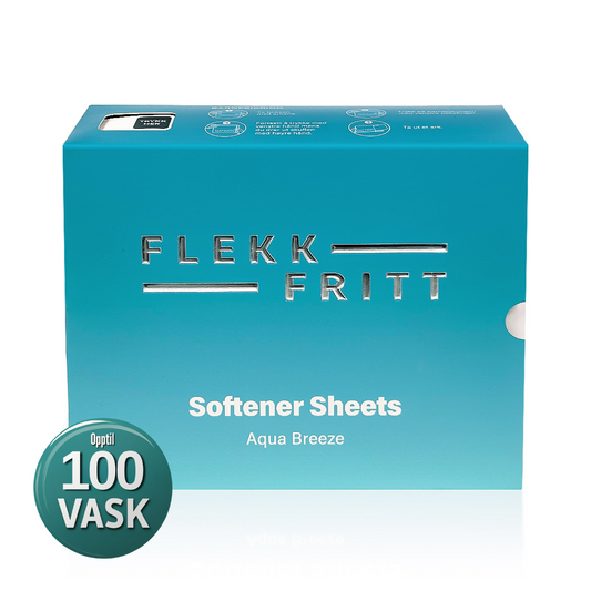 Flekkfritt Tøymyknerark Aqua Breeze 50 stk <100 vask