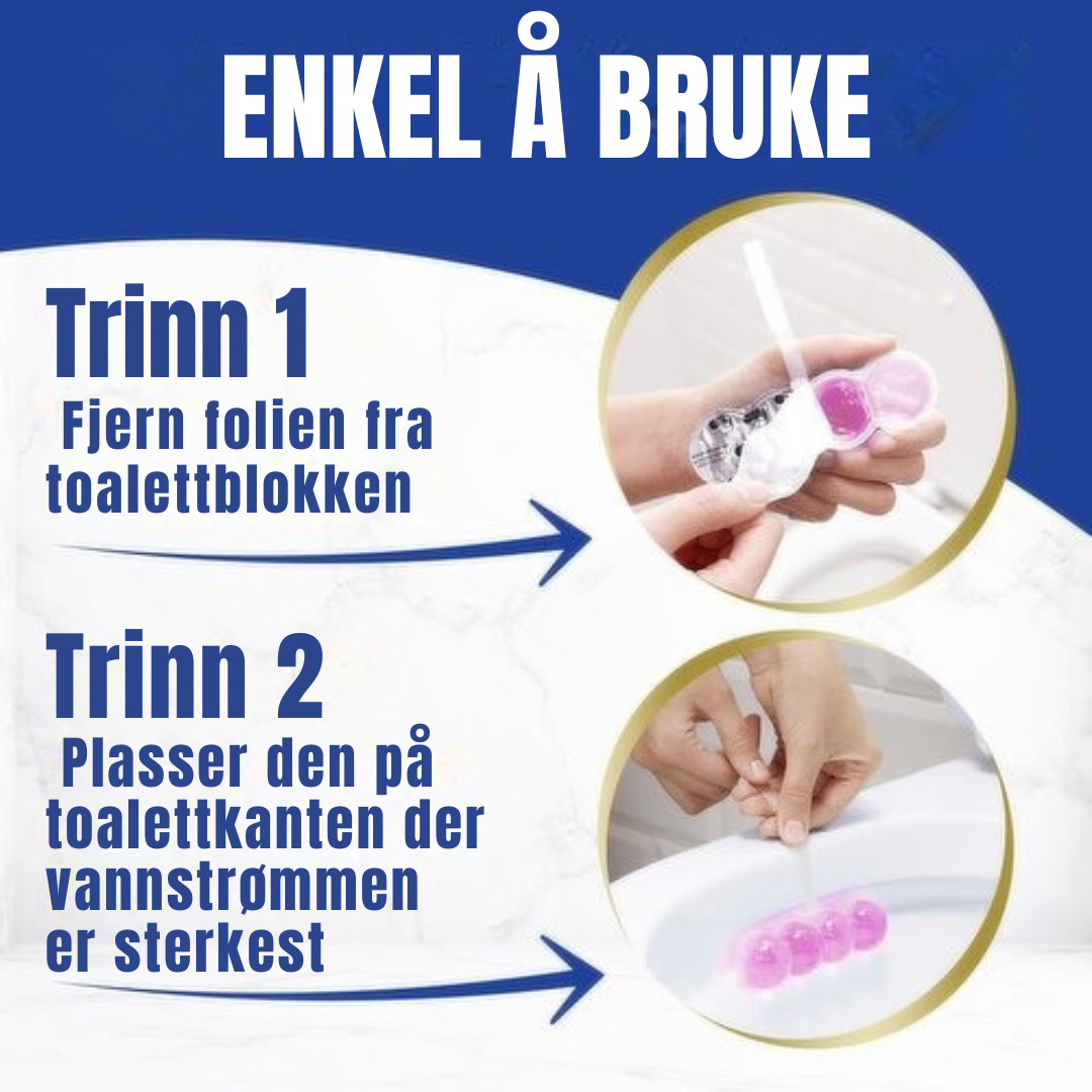 Bloo Brilliant Gel Toilet Rens Spring Rain 42g