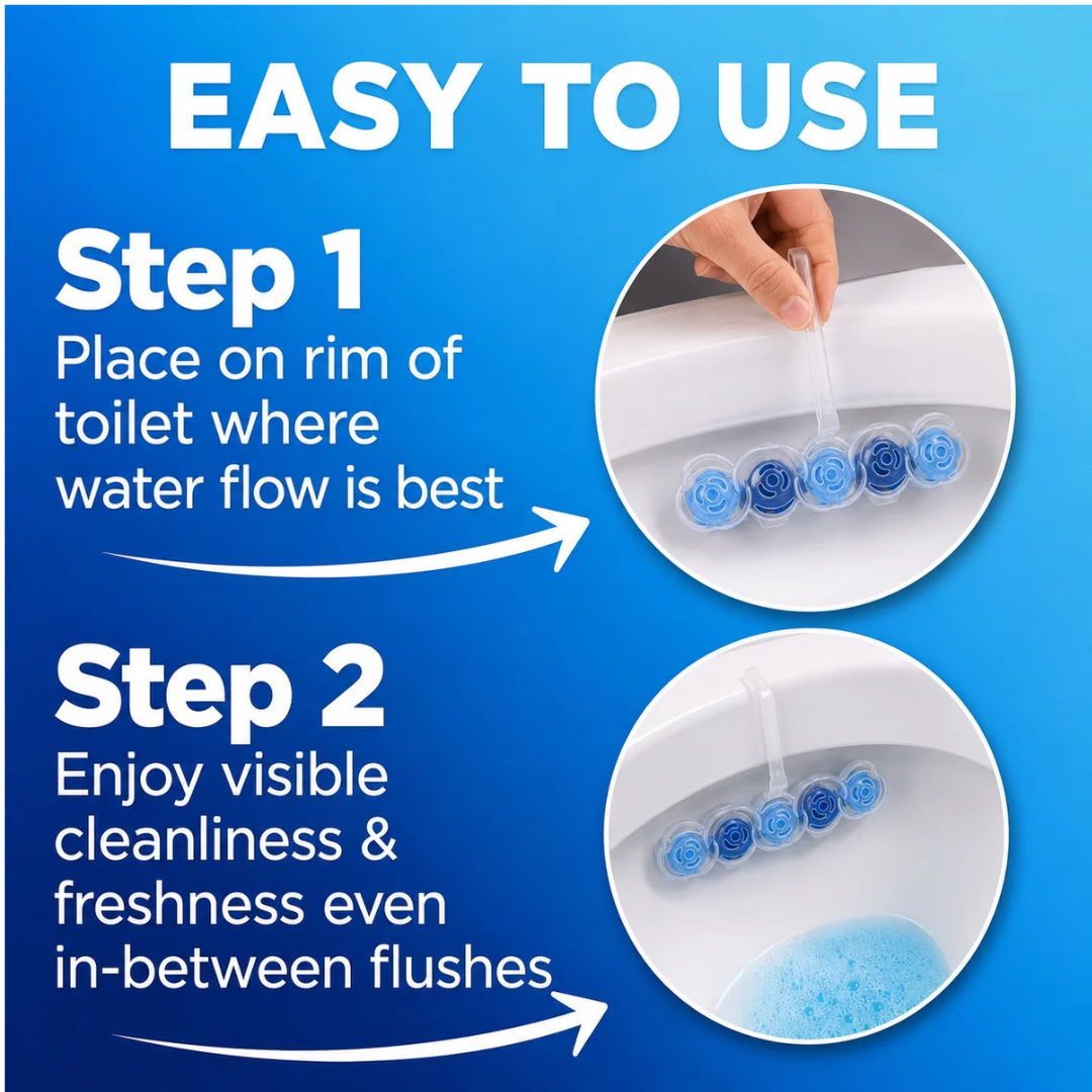 Max Flush Toilet Block Ocean Spray 2x45g