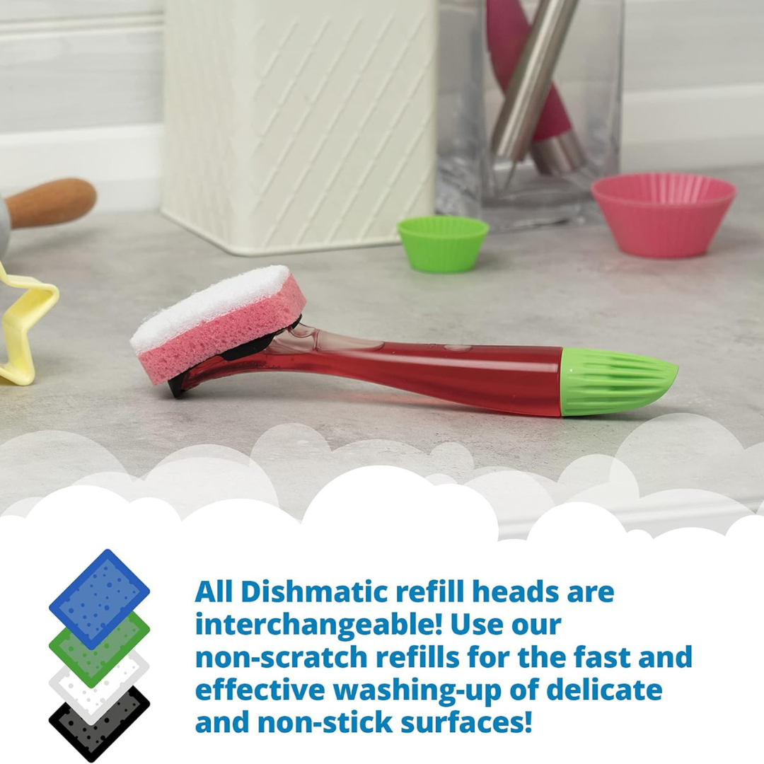 Dishmatic Non- Scratch Refills – Erstatningssvamper 3pk