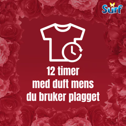 Surf Concentrated Liquid Detergent Peony & Rose 24w 648ml