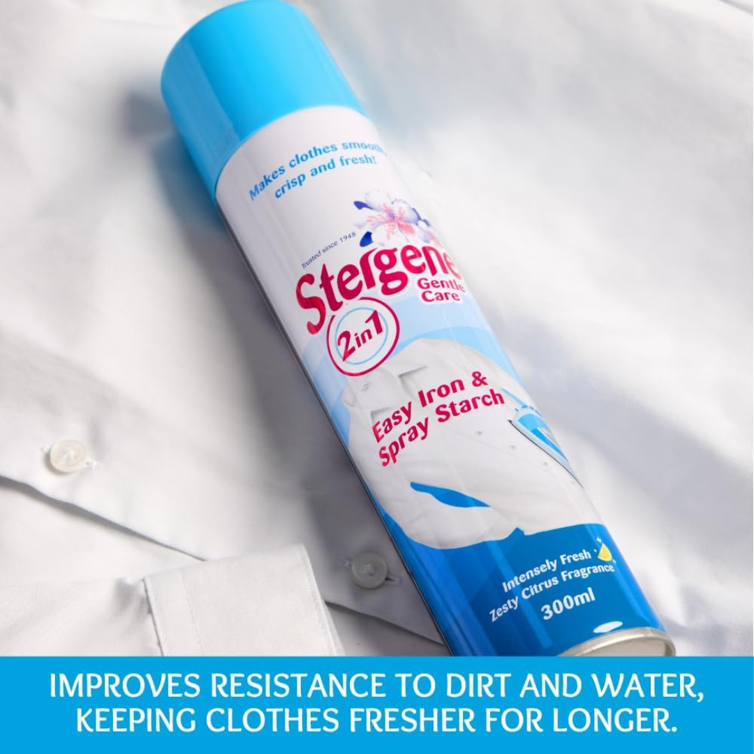 Stergene Easy Iron & Starch Spray 300ml