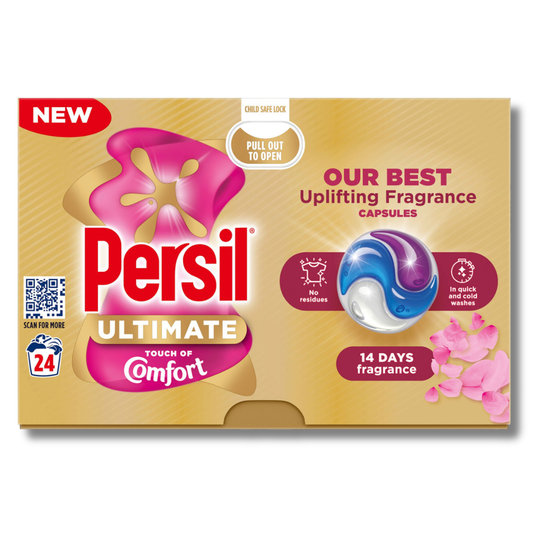 Persil Ultimate Pods w/Touch Of Comfort 24w
