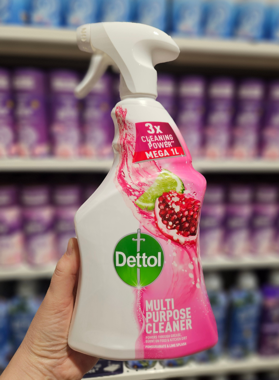 Dettol Multipurpose Cleaner Pomegranate & Lime Splash 1L