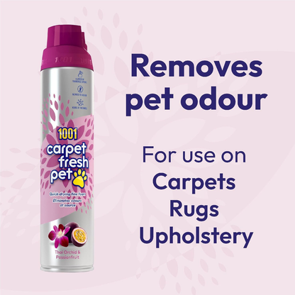 1001 Carpet Fresh Pet Thai Orchid & Passionfruit 300ml
