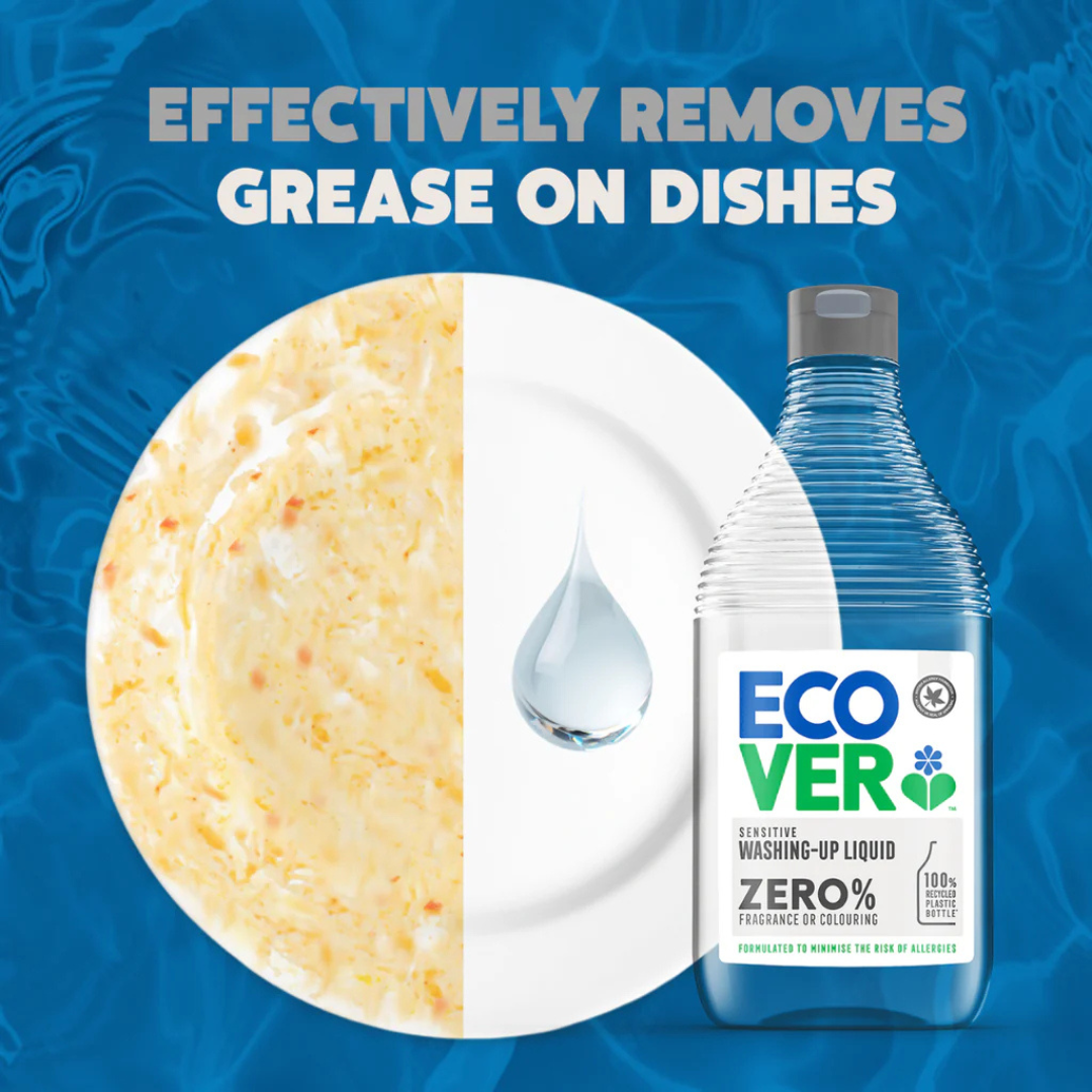 Ecover Zero% Sensitive Washing-Up Liquid 450ml