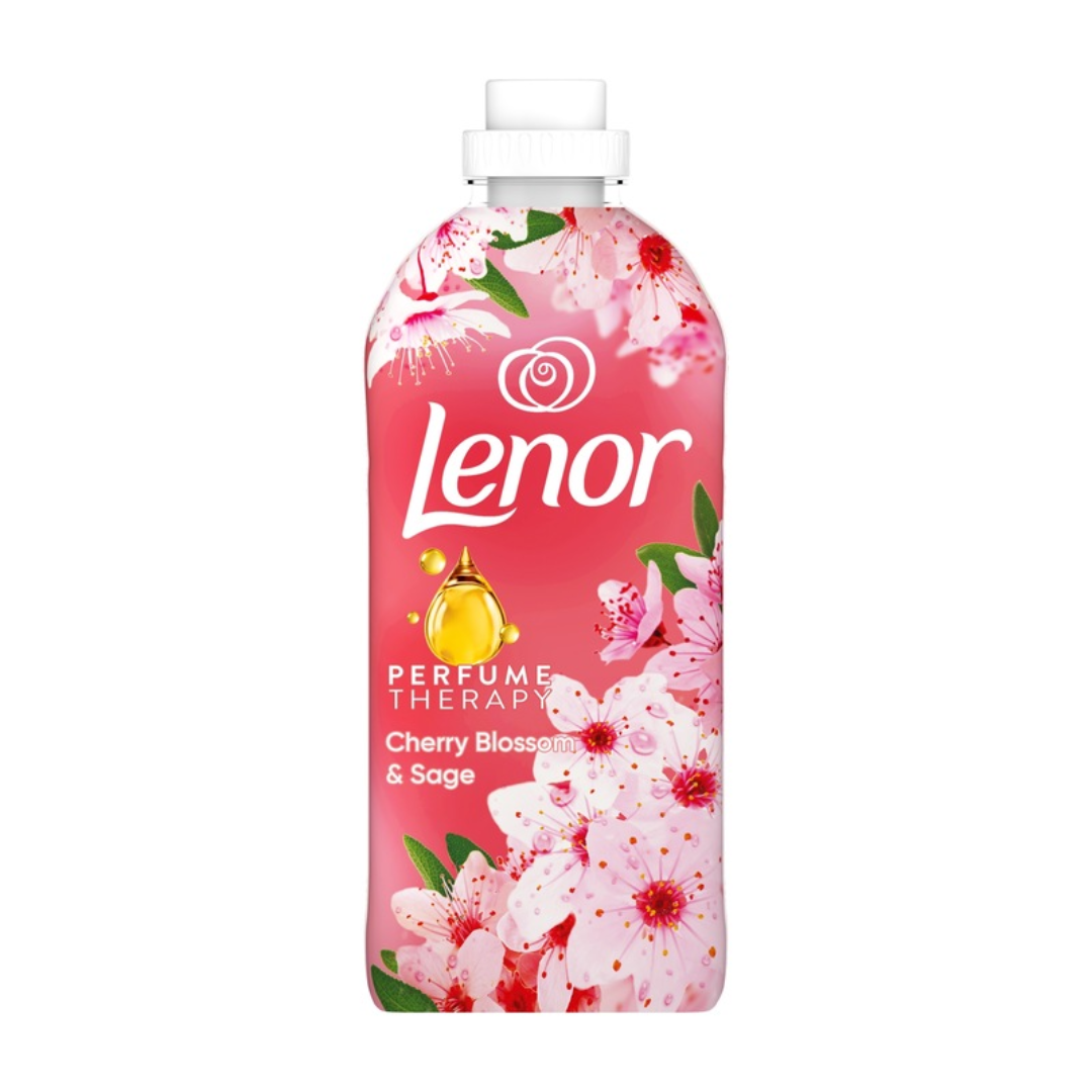 Lenor 47 wash 987ml Fabric Softener Cherry Blossom & Sage Ultra Consentrated
