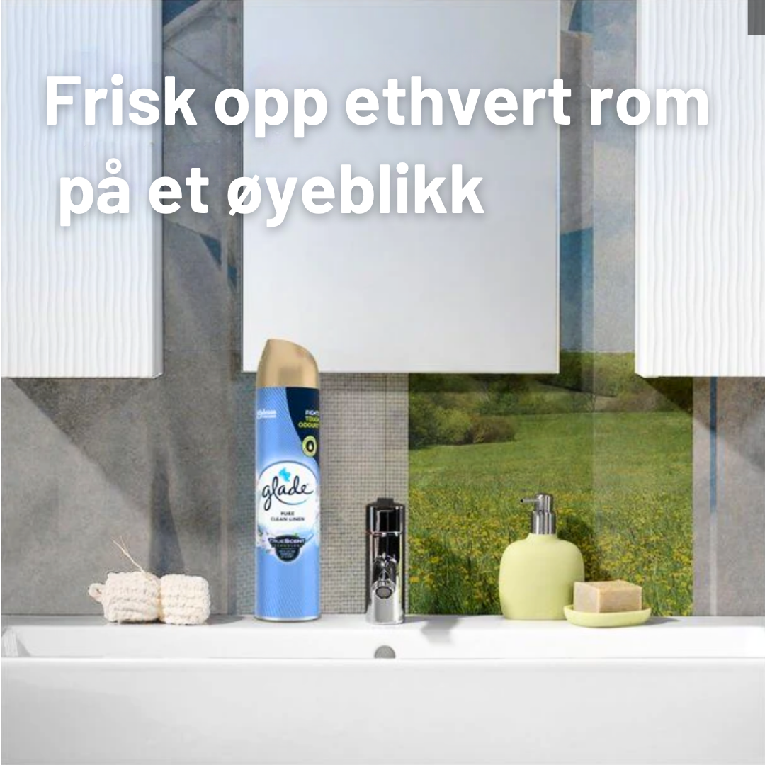 Glade Air Freshener Pure Clean Linen 300ml