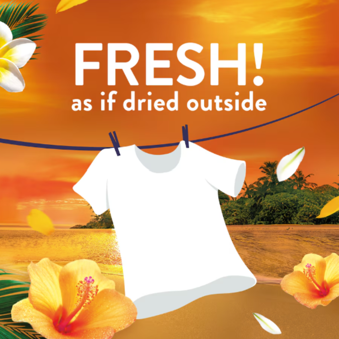 Lenor Tøymykner Outdoorable Golden Sunset 45w 630ml