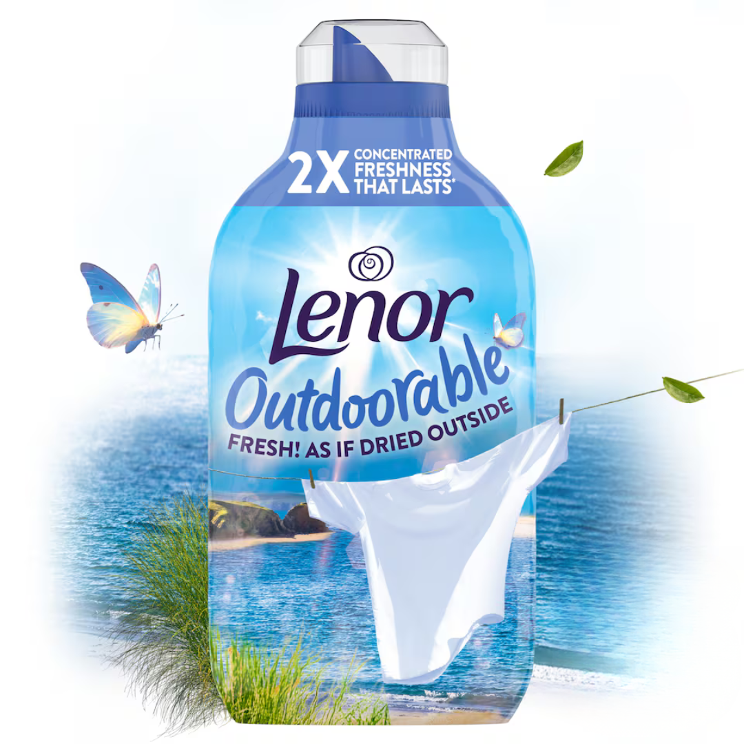 Lenor Tøymykner Outdoorable Sea Breeze Stroll 45w 630ml