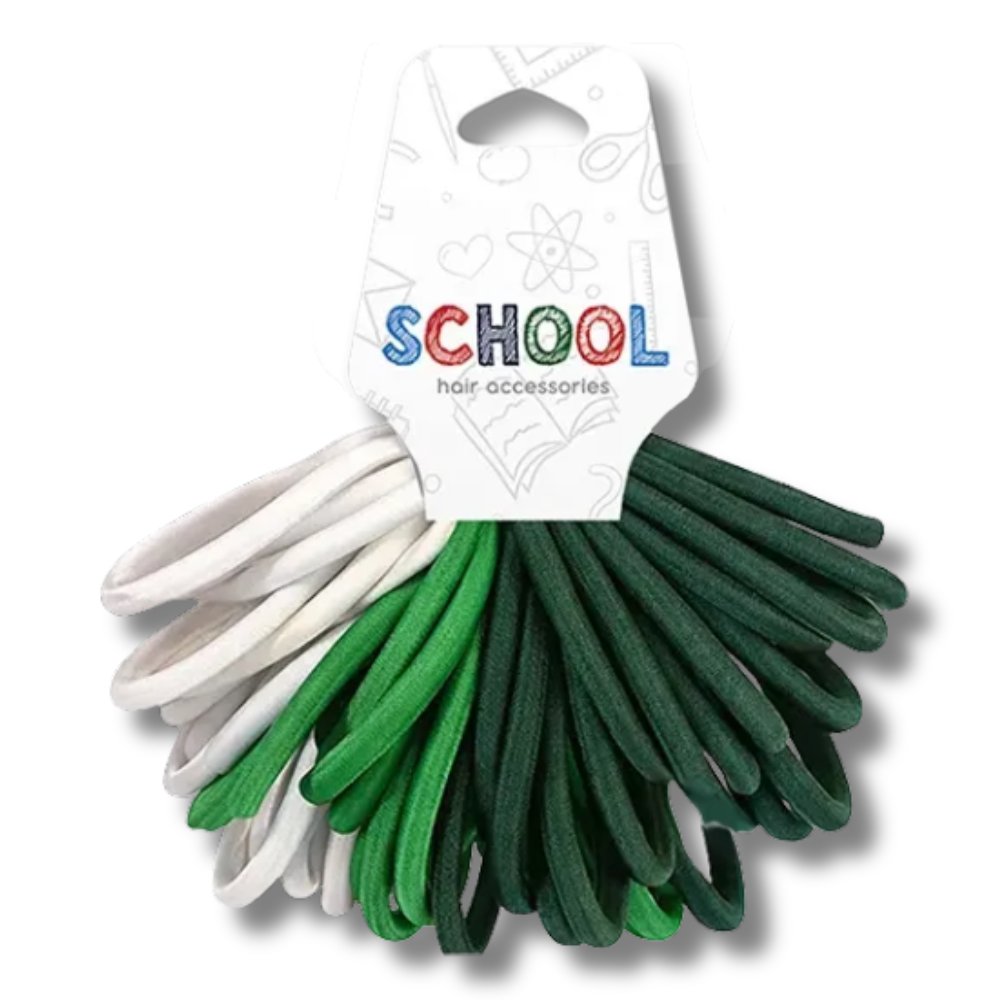 School Hair Accessories Hårstrikker 30pk Div.Farger