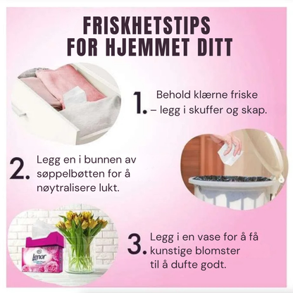 Lenor Dryer Sheets Pink Blossom 34pk