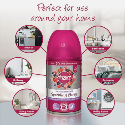 Airpure Air Freshener Refill Sparkling Berry 250ml