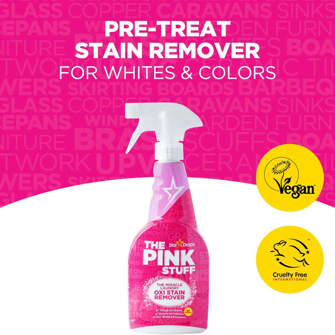 The Pink Stuff Miracle Laundry Oxi Stain Remover 500ml