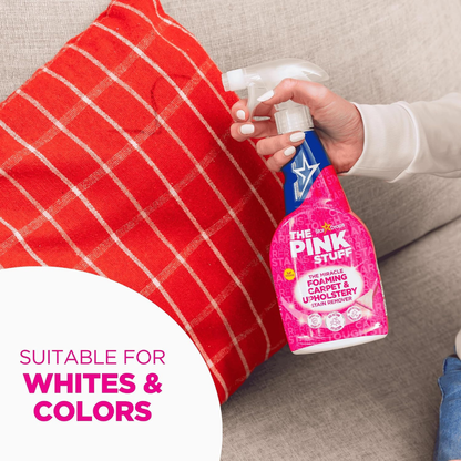 The Pink Stuff Foaming Carpet & Upholstery Stain Remover 500ml