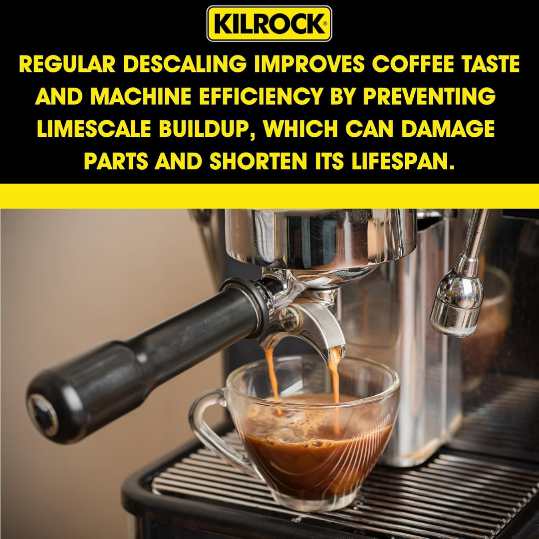 Kilrock Coffee Machine Descaler & Cleaner 2 x 150ml